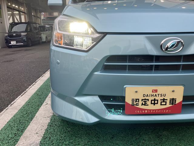 ミライースＸ　ＳＡIII　ＬＥＤヘッドライト　バックカメラ保証　新車保証・まごころ保証　１年間・走行距離無制限付き　純正ＣＤチューナー　バックカメラ　ＬＥＤヘッドライト　コーナーセンサー　カーペットマット　キーレス　スモークガラス　後席ベンチシート（東京都）の中古車