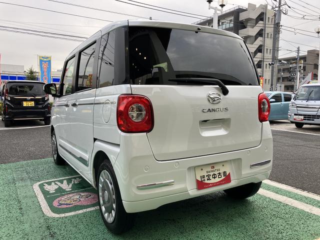 ムーヴキャンバスセオリーＧ　ディスプレイオーディオ　両側電動スライドドア保証　新車保証・まごころ保証　１年間・走行距離無制限付き　純正９インチディスプレイオーディオ　両側電動スライドドア　ほっとカップホルダー　ＬＥＤヘッドライト　カーペットマット　キーフリー（東京都）の中古車