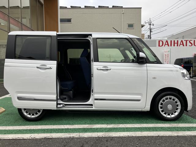 ムーヴキャンバスセオリーＧ　ディスプレイオーディオ　両側電動スライドドア保証　新車保証・まごころ保証　１年間・走行距離無制限付き　純正９インチディスプレイオーディオ　両側電動スライドドア　ほっとカップホルダー　ＬＥＤヘッドライト　カーペットマット　キーフリー（東京都）の中古車