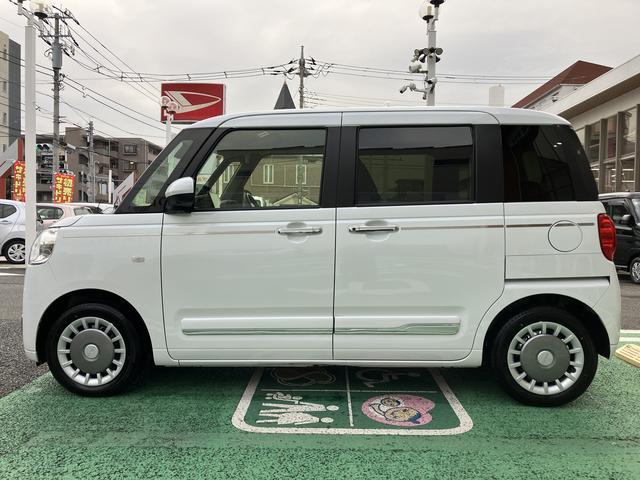 ムーヴキャンバスセオリーＧ　ディスプレイオーディオ　両側電動スライドドア保証　新車保証・まごころ保証　１年間・走行距離無制限付き　純正９インチディスプレイオーディオ　両側電動スライドドア　ほっとカップホルダー　ＬＥＤヘッドライト　カーペットマット　キーフリー（東京都）の中古車