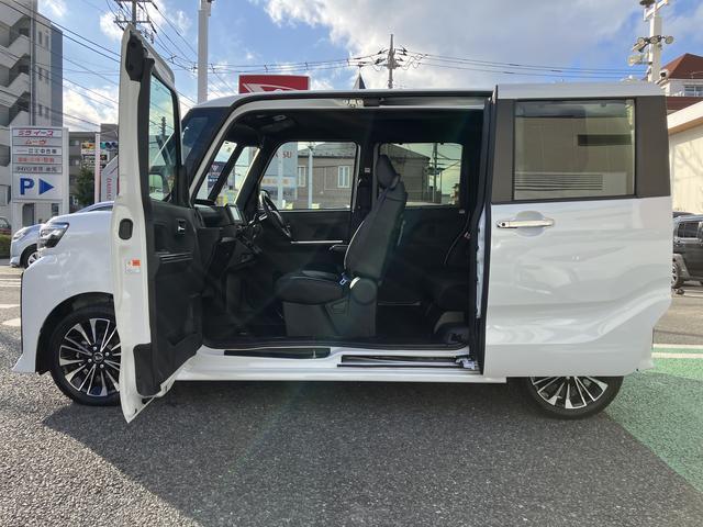 タントカスタムＲＳ　カーナビ　ＥＴＣ　ドライブレコーダー中古車保証・距離無制限、１年付き　純正７インチエントリーナビ　バックモニター　ＥＴＣ車載器　ナビ連動前後録画ドライブレコーダー　フロントシートヒーター　ＬＥＤヘッドライト　両側電動スライドドア　ターボ（東京都）の中古車