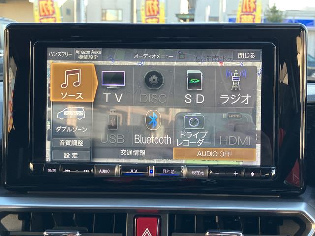 ロッキープレミアム　カーナビ　ＥＴＣ　ドライブレコーダー保証　新車保証・まごころ保証　１年間・走行距離無制限付き　純正９インチプレミアムメモリーナビ　ＥＴＣ車載器　ナビ連動前後録画ドライブレコーダー　パノラマモニター　フロントシートヒーター　ターボ（東京都）の中古車