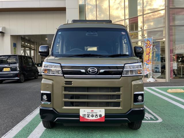 アトレーＲＳ　カーナビ　ＥＴＣ　電動スライドドア　ＬＥＤヘッドライト保証　新車保証・まごころ保証　１年間・走行距離無制限付き　純正７インチスタンダードナビ　バックカメラ　ＥＴＣ車載器　ターボ　アダプティブクルーズコントロール　オートエアコン　両側電動スライドドア（東京都）の中古車