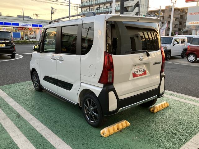 タントファンクロスリミテッド　届け出済み未使用車保証　新車保証・まごころ保証　１年間・走行距離無制限付き（東京都）の中古車