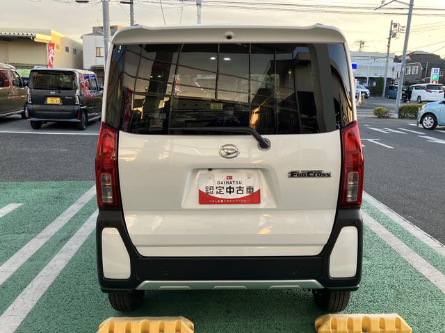 タントファンクロスリミテッド　届け出済み未使用車保証　新車保証・まごころ保証　１年間・走行距離無制限付き（東京都）の中古車