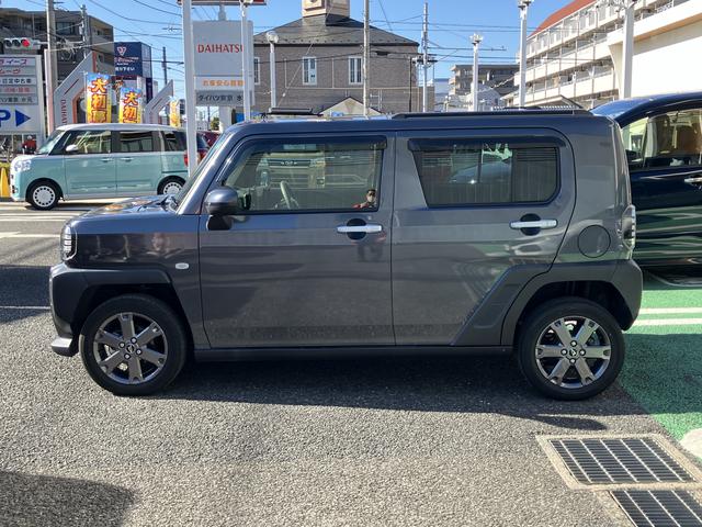 タフトＧターボ　９インチディスプレイオーディオ　バックカメラ保証　新車保証・まごころ保証　１年間・走行距離無制限付き　９インチディスプレイオーディオ　バックカメラ　ＥＴＣ車載器　シートヒーター　アイドリングストップ　キーフリーシステム　クリアランスソナー（東京都）の中古車