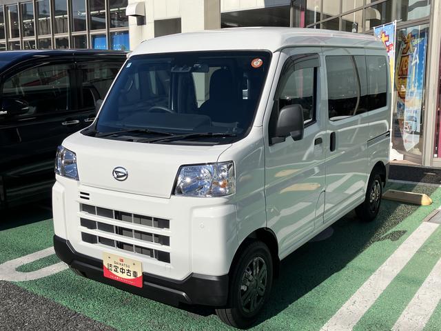 ハイゼットカーゴＤＸ　ディスプレイオーディオ　ＥＴＣ　キーレスエントリー保証　新車保証・まごころ保証　１年間・走行距離無制限付き　６．８インチディスプレイオーディオ　ＥＴＣ車載器　キーレスエントリー　アイドリングストップ　スマートアシスト　クリアランスソナー（東京都）の中古車