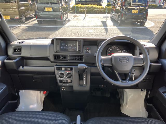 ハイゼットカーゴＤＸ　ディスプレイオーディオ　ＥＴＣ　キーレスエントリー保証　新車保証・まごころ保証　１年間・走行距離無制限付き　６．８インチディスプレイオーディオ　ＥＴＣ車載器　キーレスエントリー　アイドリングストップ　スマートアシスト　クリアランスソナー（東京都）の中古車