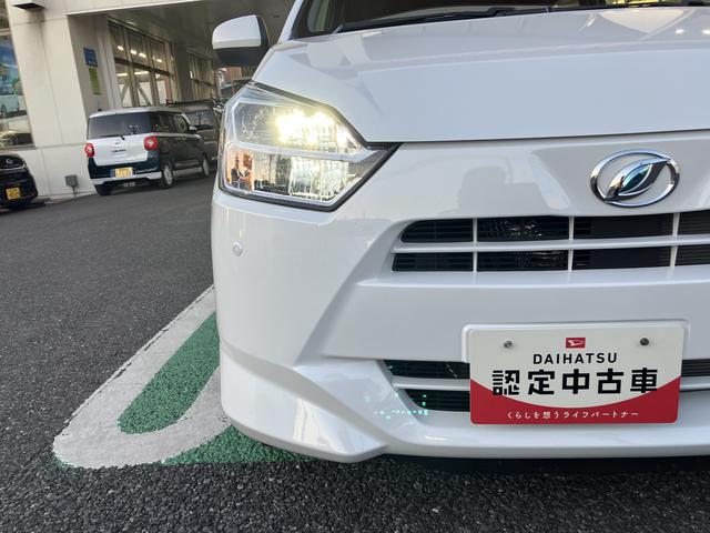 ミライースＸ　ＳＡIII　バックカメラ　ＬＥＤヘッドライト保証　新車保証・まごころ保証　１年間・走行距離無制限付き　純正ＣＤチューナー　バックカメラ　ＬＥＤヘッドライト　オートライト　コーナーセンサー　カーペットマット　後席ベンチシート　キーレス（東京都）の中古車