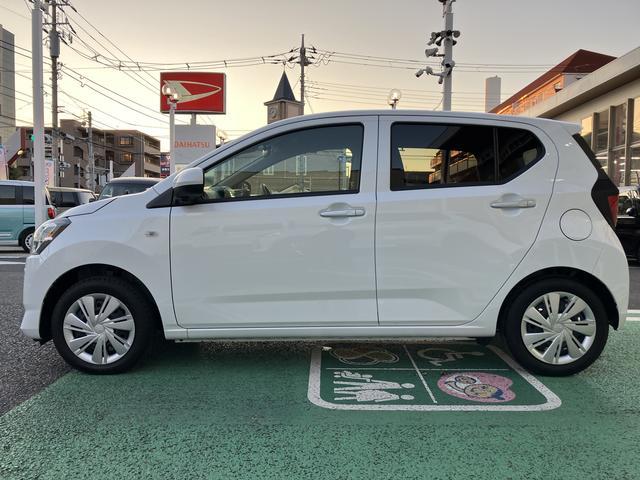 ミライースＸ　ＳＡIII　バックカメラ　ＬＥＤヘッドライト保証　新車保証・まごころ保証　１年間・走行距離無制限付き　純正ＣＤチューナー　バックカメラ　ＬＥＤヘッドライト　オートライト　コーナーセンサー　カーペットマット　後席ベンチシート　キーレス（東京都）の中古車