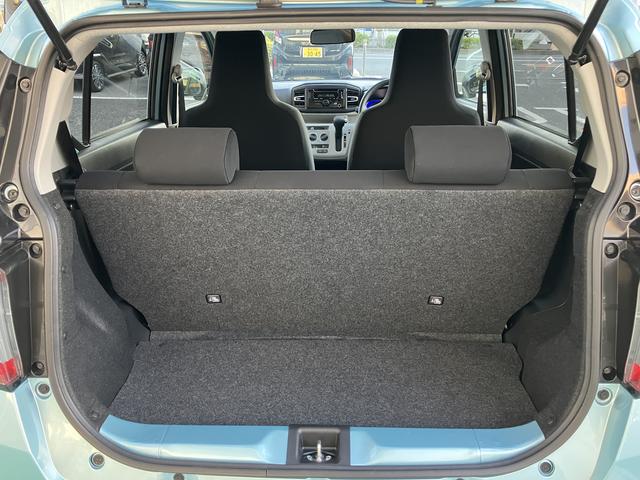 ミライースＸ　ＳＡIII　バックカメラ　ＬＥＤヘッドライト保証　新車保証・まごころ保証　１年間・走行距離無制限付き　純正ＣＤチューナー　バックカメラ　ＬＥＤヘッドライト　キーレス　コーナーセンサー　後席ベンチシート　カーペットマット　電動格納ミラー（東京都）の中古車