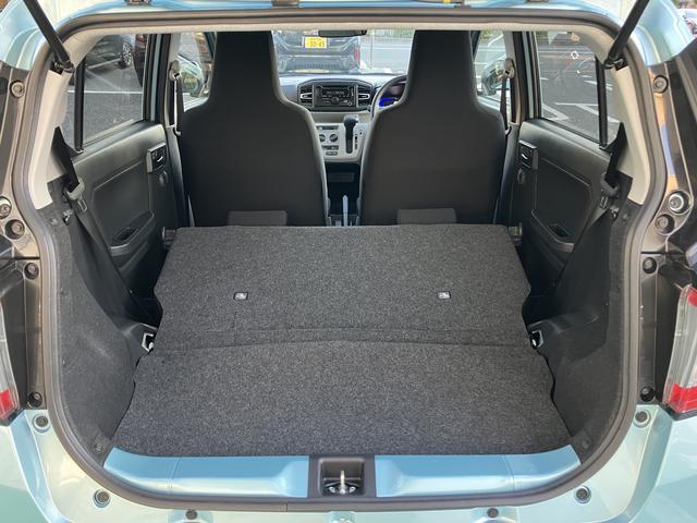 ミライースＸ　ＳＡIII　バックカメラ　ＬＥＤヘッドライト保証　新車保証・まごころ保証　１年間・走行距離無制限付き　純正ＣＤチューナー　バックカメラ　ＬＥＤヘッドライト　キーレス　コーナーセンサー　後席ベンチシート　カーペットマット　電動格納ミラー（東京都）の中古車