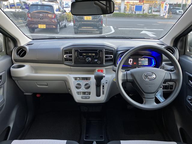 ミライースＸ　ＳＡIII　バックカメラ　ＬＥＤヘッドライト保証　新車保証・まごころ保証　１年間・走行距離無制限付き　純正ＣＤチューナー　バックカメラ　ＬＥＤヘッドライト　キーレス　コーナーセンサー　後席ベンチシート　カーペットマット　電動格納ミラー（東京都）の中古車