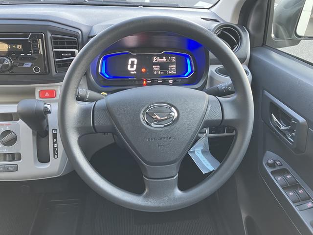 ミライースＸ　ＳＡIII　バックカメラ　ＬＥＤヘッドライト保証　新車保証・まごころ保証　１年間・走行距離無制限付き　純正ＣＤチューナー　バックカメラ　ＬＥＤヘッドライト　キーレス　コーナーセンサー　後席ベンチシート　カーペットマット　電動格納ミラー（東京都）の中古車