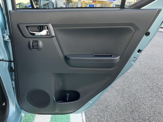 ミライースＸ　ＳＡIII　バックカメラ　ＬＥＤヘッドライト保証　新車保証・まごころ保証　１年間・走行距離無制限付き　純正ＣＤチューナー　バックカメラ　ＬＥＤヘッドライト　キーレス　コーナーセンサー　後席ベンチシート　カーペットマット　電動格納ミラー（東京都）の中古車