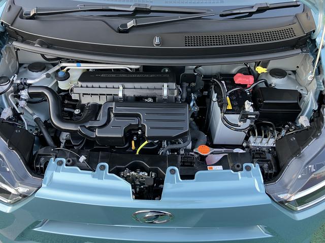 ミライースＸ　ＳＡIII　バックカメラ　ＬＥＤヘッドライト保証　新車保証・まごころ保証　１年間・走行距離無制限付き　純正ＣＤチューナー　バックカメラ　ＬＥＤヘッドライト　キーレス　コーナーセンサー　後席ベンチシート　カーペットマット　電動格納ミラー（東京都）の中古車