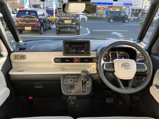 ムーヴキャンバスストライプスG フロントシートヒーター キーフリー保証 新車保証・まごころ保証 1年間・走行距離無制限付き 純正CDチューナー フロントシートヒーター 両側電動スライドドア ホールド機能付き電動サイドブレーキ ほっとカップホルダー カーペットマット(東京都)の中古車