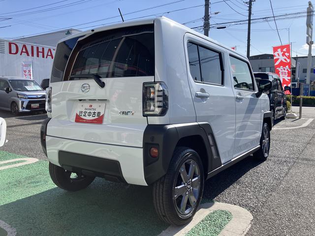 タフトＧターボ　カーナビ　ＥＴＣ　ドライブレコーダー保証　新車保証・まごころ保証　１年間・走行距離無制限付き　純正７インチエントリーナビ　バックモニター　ナビ連動前後録画ドライブレコーダー　ＥＴＣ車載器　フロントシートヒーター　ＬＥＤヘッドライト（東京都）の中古車