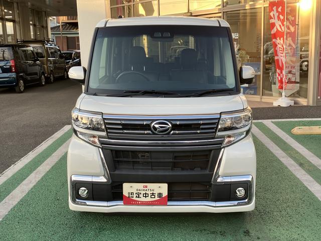 タントカスタムＲＳ　トップエディションＳＡIII　カーナビ　ＥＴＣ保証・まごころ保証　１年間・走行距離無制限付き　７インチナビ　バックカメラ　ＥＴＣ車載器　左右電動スライドドア　運転席シートヒーター　キーフリーシステム　社外アルミホイール＆スタッドレスタイヤ（東京都）の中古車