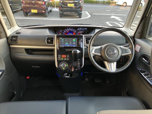 タントカスタムＲＳ　トップエディションＳＡIII　カーナビ　ＥＴＣ保証・まごころ保証　１年間・走行距離無制限付き　７インチナビ　バックカメラ　ＥＴＣ車載器　左右電動スライドドア　運転席シートヒーター　キーフリーシステム　社外アルミホイール＆スタッドレスタイヤ（東京都）の中古車