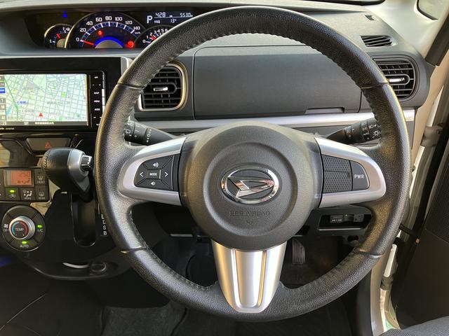 タントカスタムＲＳ　トップエディションＳＡIII　カーナビ　ＥＴＣ保証・まごころ保証　１年間・走行距離無制限付き　７インチナビ　バックカメラ　ＥＴＣ車載器　左右電動スライドドア　運転席シートヒーター　キーフリーシステム　社外アルミホイール＆スタッドレスタイヤ（東京都）の中古車