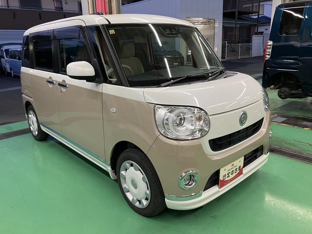 ムーヴキャンバスＧメイクアップリミテッド　ＳＡIII　カーナビ　ＥＴＣ保証　まごころ保証　１年間・走行距離無制限付き　８インチナビ　ＴＶキット　パノラマモニター対応カメラ　ドラレコ　ＥＴＣ　左右電動スライドドア　オートエアコン　運転席シートヒーター　アイドリングストップ（東京都）の中古車