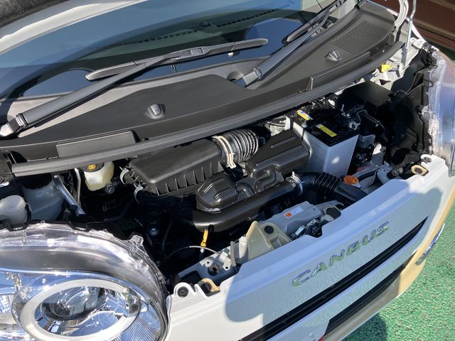 ムーヴキャンバスストライプスG フロントシートヒーター キーフリー保証 新車保証・まごころ保証 1年間・走行距離無制限付き 純正CDチューナー フロントシートヒーター 両側電動スライドドア LEDヘッドライト ホールド機能付き電動サイドブレーキ カーペットマット(東京都)の中古車