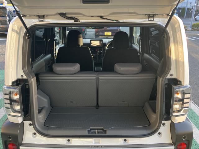 タフトＧターボ　７インチ純正ナビ　前後ドラレコ　ＥＴＣまごころ保証　１年間・走行距離無制限付き　７インチ純正ナビ　前後ドラレコ　ＥＴＣ車載器　パノラマモニター　アダプティブクルーズコントロール　左右シートヒーター　電動サイドブレーキ　マッドガード（東京都）の中古車