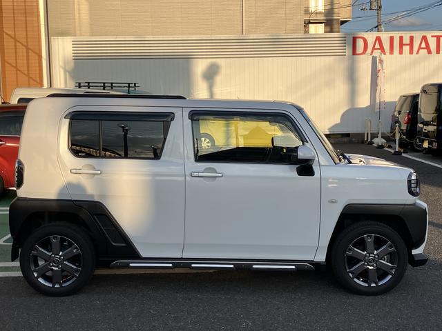 タフトＧターボ　７インチ純正ナビ　前後ドラレコ　ＥＴＣまごころ保証　１年間・走行距離無制限付き　７インチ純正ナビ　前後ドラレコ　ＥＴＣ車載器　パノラマモニター　アダプティブクルーズコントロール　左右シートヒーター　電動サイドブレーキ　マッドガード（東京都）の中古車