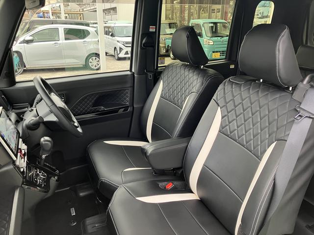 タントカスタムＲＳ　カーナビ　ＥＴＣ　ドラレコ保証　新車保証・まごころ保証　１年間・走行距離無制限付き　純正９インチスタイリッシュナビ　ＥＴＣ車載器　ナビ連動前後録画ドライブレコーダー　アダプティブクルーズコントロール　フロントシートヒーター（東京都）の中古車