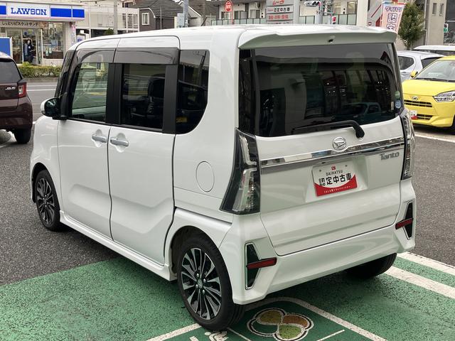 タントカスタムＲＳ　カーナビ　ＥＴＣ　ドラレコ保証　新車保証・まごころ保証　１年間・走行距離無制限付き　純正９インチスタイリッシュナビ　ＥＴＣ車載器　ナビ連動前後録画ドライブレコーダー　アダプティブクルーズコントロール　フロントシートヒーター（東京都）の中古車