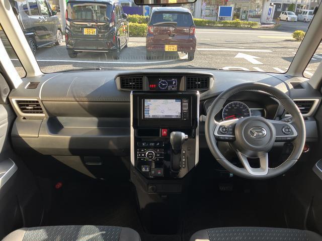 トールカスタムG ターボ カーナビ ETC ドラレコ新車保証・まごころ保証 1年間・走行距離無制限付き 7インチ純正ナビ パノラマモニター対応カメラ ドライブレコーダー ETC スマートアシスト クリアランスソナー オートエアコン 電動サイドブレーキ(東京都)の中古車