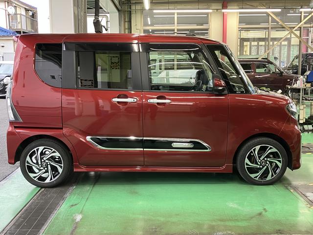 タントカスタムＲＳスタイルセレクション　カーナビ　ＥＴＣ　ドラレコ保証　新車保証・まごころ保証　１年間・走行距離無制限付き　純正９インチスタイリッシュナビ　ナビ連動前後録画ドライブレコーダー　ＥＴＣ車載器　パノラマモニター　フロントシートヒーター　電動サイドブレーキ（東京都）の中古車