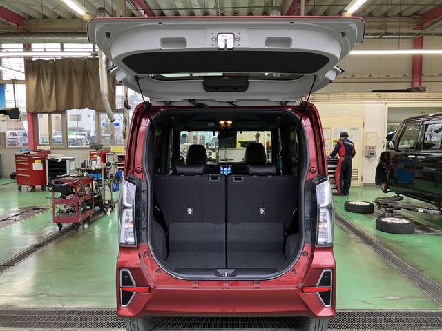 タントカスタムＲＳスタイルセレクション　カーナビ　ＥＴＣ　ドラレコ保証　新車保証・まごころ保証　１年間・走行距離無制限付き　純正９インチスタイリッシュナビ　ナビ連動前後録画ドライブレコーダー　ＥＴＣ車載器　パノラマモニター　フロントシートヒーター　電動サイドブレーキ（東京都）の中古車