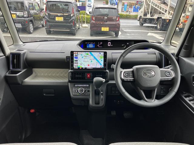 タントＸターボ　カーナビ　ＥＴＣ　ドラレコ保証　新車保証・まごころ保証　１年間・走行距離無制限付き　純正９インチスタイリッシュナビ　ナビ連動前後録画ドライブレコーダー　ＥＴＣ車載器　アダプティブクルーズコントロール　フロントシートヒーター（東京都）の中古車