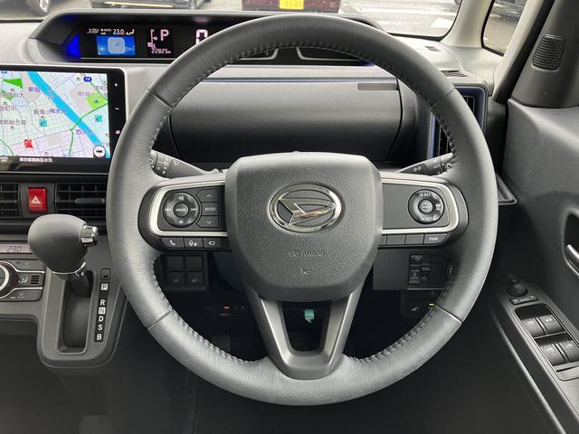 タントＸターボ　カーナビ　ＥＴＣ　ドラレコ保証　新車保証・まごころ保証　１年間・走行距離無制限付き　純正９インチスタイリッシュナビ　ナビ連動前後録画ドライブレコーダー　ＥＴＣ車載器　アダプティブクルーズコントロール　フロントシートヒーター（東京都）の中古車