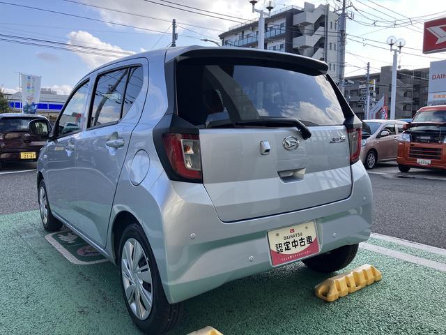 ミライースＸ　ＳＡIII　Ｂｌｕｅｔｏｏｔｈ／ＵＳＢチューナー装備保証　新車保証・まごころ保証　１年間・走行距離無制限付き　純正Ｂｌｕｅｔｏｏｔｈ対応ＵＳＢチューナー　コーナーセンサー　ＬＥＤヘッドライト　キーレス　電動格納ミラー　カーペットマット（東京都）の中古車