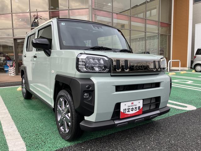 タフトG ダーククロムベンチャー ディスプレイオーディオ保証 新車保証・まごころ保証 1年間・走行距離無制限付き 純正9インチディスプレイオーディオ アダプティブクルーズコントロール フロントシートヒーター LEDヘッドライト ガラスルーフ(東京都)の中古車