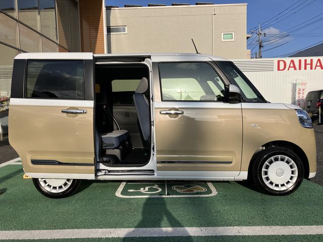 ムーヴキャンバスストライプスＧ　９インチディスプレイオーディオ装備保証　新車保証・まごころ保証　１年間・走行距離無制限付き　９インチディスプレイオーディオ　オートエアコン　シートヒーター　スマートアシスト　ＬＥＤヘッドライト　ＬＥＤフォグランプ　電動サイドブレーキ（東京都）の中古車