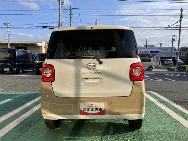 ムーヴキャンバスストライプスＧ　９インチディスプレイオーディオ装備保証　新車保証・まごころ保証　１年間・走行距離無制限付き　９インチディスプレイオーディオ　オートエアコン　シートヒーター　スマートアシスト　ＬＥＤヘッドライト　ＬＥＤフォグランプ　電動サイドブレーキ（東京都）の中古車