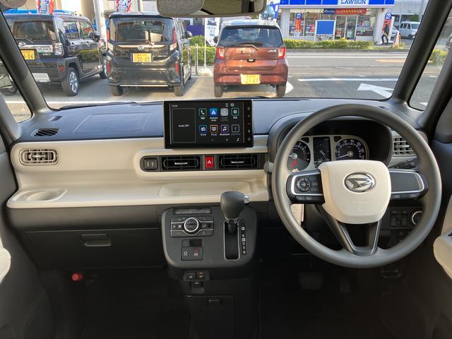 ムーヴキャンバスストライプスＧ　９インチディスプレイオーディオ装備保証　新車保証・まごころ保証　１年間・走行距離無制限付き　９インチディスプレイオーディオ　オートエアコン　シートヒーター　スマートアシスト　ＬＥＤヘッドライト　ＬＥＤフォグランプ　電動サイドブレーキ（東京都）の中古車