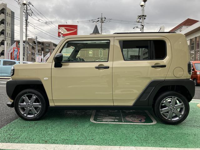 タフトＧターボ　ダーククロムベンチャー　ＬＥＤヘッドライト保証　新車保証・まごころ保証　１年間・走行距離無制限付き　アダプティブクルーズコントロール　フロントシートヒーター　ホールド機能付き電動サイドブレーキ　ガラスルーフ　キーフリー　電動格納ミラー（東京都）の中古車