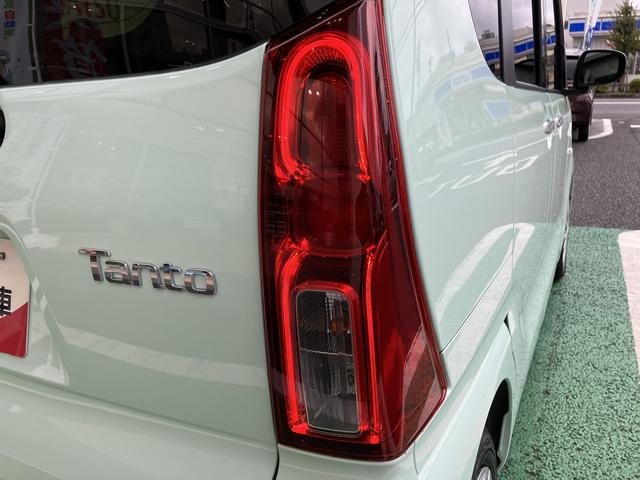 タントＸ　ディスプレイオーディオ　バックモニター保証　新車保証・まごころ保証　１年間・走行距離無制限付き　純正９インチディスプレイオーディオ　バックモニター　フロントシートヒーター　左側電動スライドドア　ホールド機能付き電動サイドブレーキ（東京都）の中古車