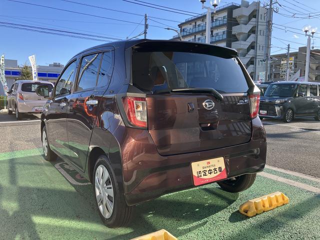 ミライースＸ　ＳＡIII　ＣＤステレオ装備　ＬＥＤヘッドライト保証　新車保証・まごころ保証　１年間・走行距離無制限付き　純正ＣＤチューナー　ＬＥＤヘッドライト　キーレス　電動格納ミラー　マニュアルエアコン　カーペットマット　コーナーセンサー　パワーウィンドウ（東京都）の中古車