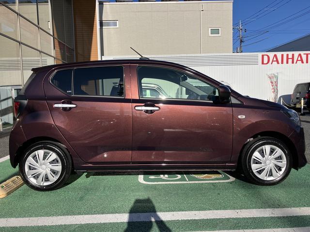 ミライースＸ　ＳＡIII　ＣＤステレオ装備　ＬＥＤヘッドライト保証　新車保証・まごころ保証　１年間・走行距離無制限付き　純正ＣＤチューナー　ＬＥＤヘッドライト　キーレス　電動格納ミラー　マニュアルエアコン　カーペットマット　コーナーセンサー　パワーウィンドウ（東京都）の中古車