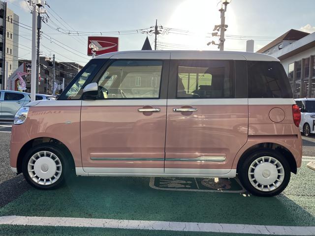 ムーヴキャンバスストライプスＧターボ　７インチ純正ナビ　バックカメラ　ＥＴＣまごころ保証　距離無制限・１年保証付き　７インチ純正ナビ　前後ドラレコ　ＥＴＣ　バックカメラ　アダプティブクルーズコントロール　スマートアシスト　クリアランスソナー　キーフリーシステム（東京都）の中古車