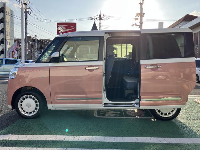 ムーヴキャンバスストライプスＧターボ　７インチ純正ナビ　バックカメラ　ＥＴＣまごころ保証　距離無制限・１年保証付き　７インチ純正ナビ　前後ドラレコ　ＥＴＣ　バックカメラ　アダプティブクルーズコントロール　スマートアシスト　クリアランスソナー　キーフリーシステム（東京都）の中古車