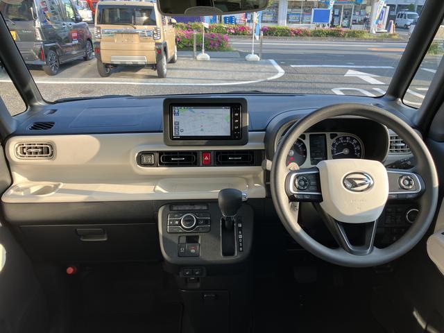 ムーヴキャンバスストライプスＧターボ　７インチ純正ナビ　バックカメラ　ＥＴＣまごころ保証　距離無制限・１年保証付き　７インチ純正ナビ　前後ドラレコ　ＥＴＣ　バックカメラ　アダプティブクルーズコントロール　スマートアシスト　クリアランスソナー　キーフリーシステム（東京都）の中古車