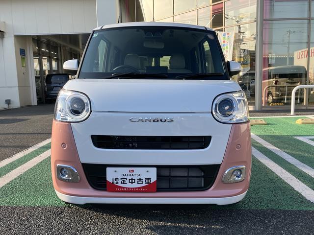 ムーヴキャンバスストライプスＧターボ　７インチ純正ナビ　バックカメラ　ＥＴＣまごころ保証　距離無制限・１年保証付き　７インチ純正ナビ　前後ドラレコ　ＥＴＣ　バックカメラ　アダプティブクルーズコントロール　スマートアシスト　クリアランスソナー　キーフリーシステム（東京都）の中古車