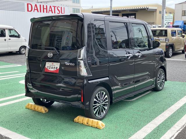 タントカスタムRSリミテッド 届け出済み未使用車保証 新車保証・まごころ保証 1年間・走行距離無制限付き・アダプティブクルーズコントロール付き・LEDヘッドライト装備・シートヒーター装備(東京都)の中古車